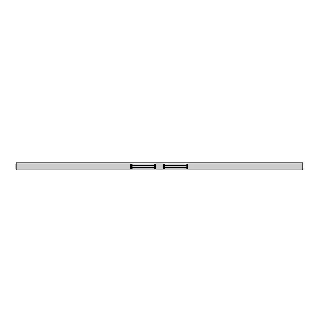 Serrure connectée tube em H 2X600 24/48V DC ch