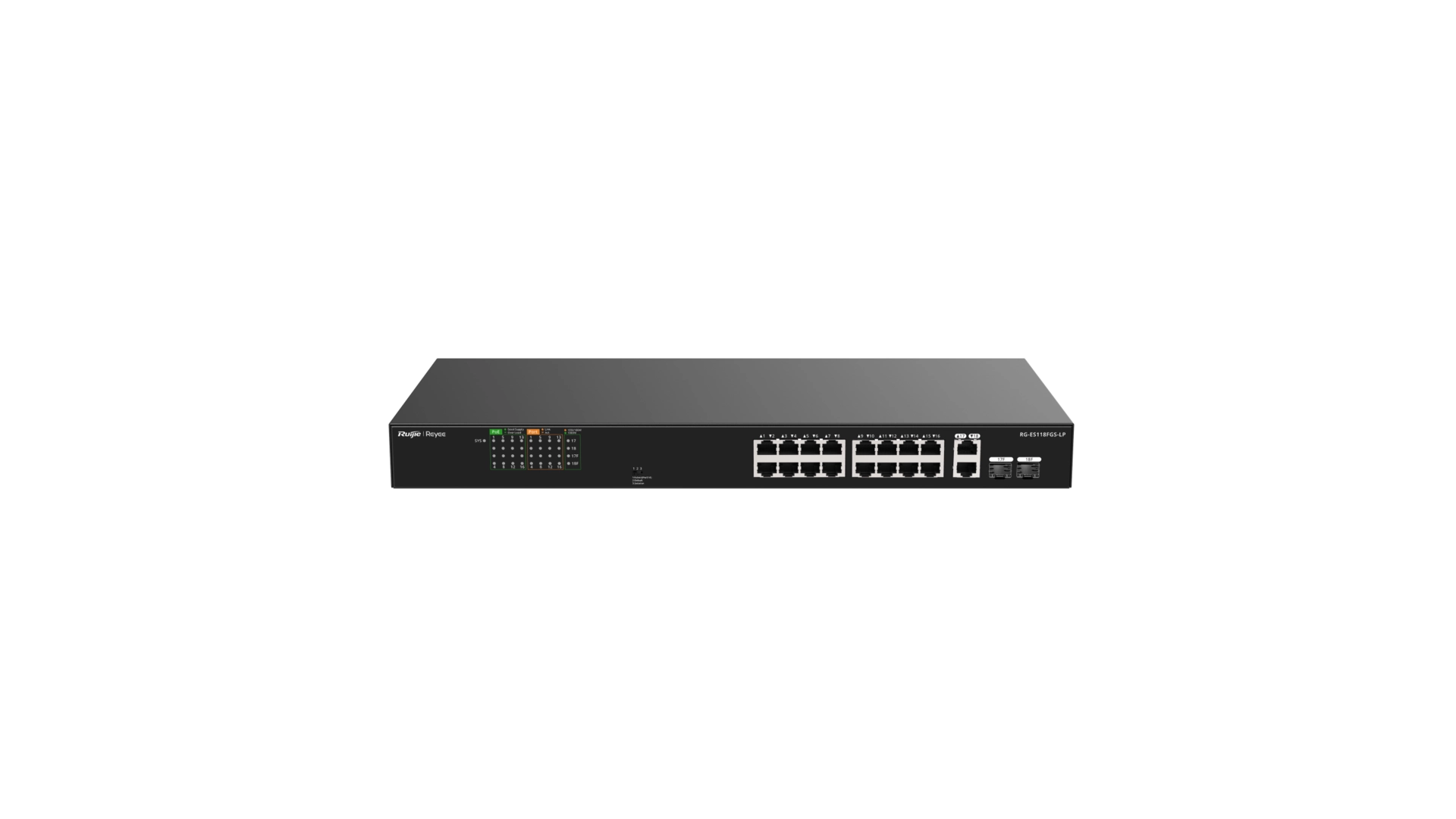 Switch Reyee ES118FGS-LP 16 ports PoE rack