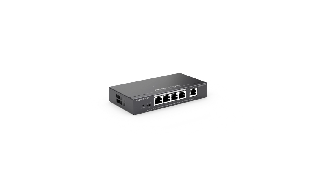 Switch Gigabit PoE+ 5 ports Reyee ES205GC-P – budget 54W
