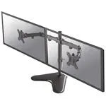 SUPPORT BUREAU A PIED POUR 2 ECRANS 10 a 32' VESA maximum : 100x100mm / VESA minimum : 75x75mm – vue 2