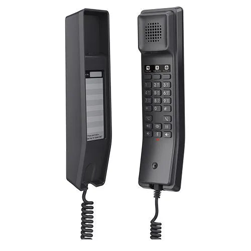 POSTE COMPACT SIP POUR HOTEL NOIR WIFI 3 TOUCHES