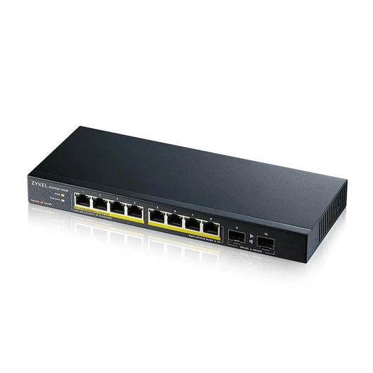 SWITCH 8 PORTS GIGA POE + 2 SFP 120w POE 2 PORT FIBRE