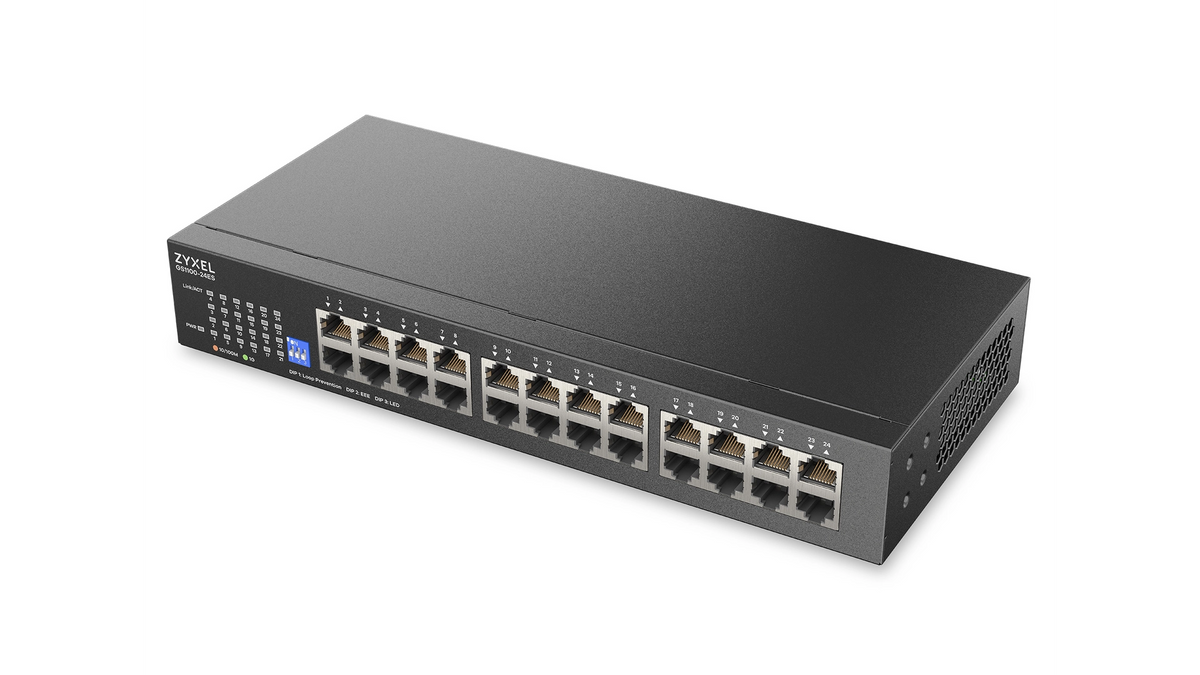 SWITCH 24 PORTS GIGA DIP SELECTOR