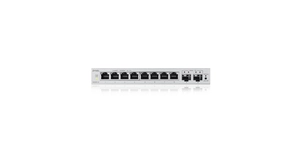 SWITCH 8 PORTS GIGABIT WEBMANAGED 2xSFP – vue 3