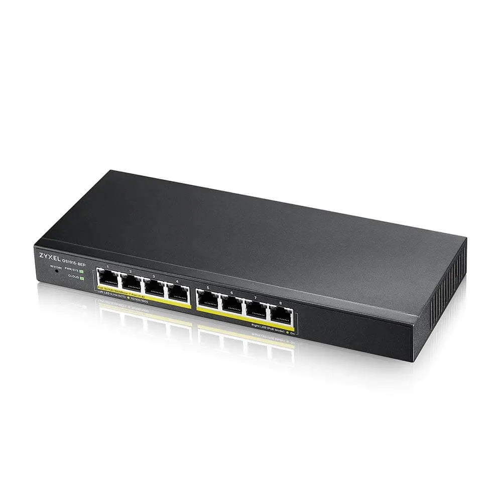 SWITCH L2 8 PORTS GIGA POE 72W