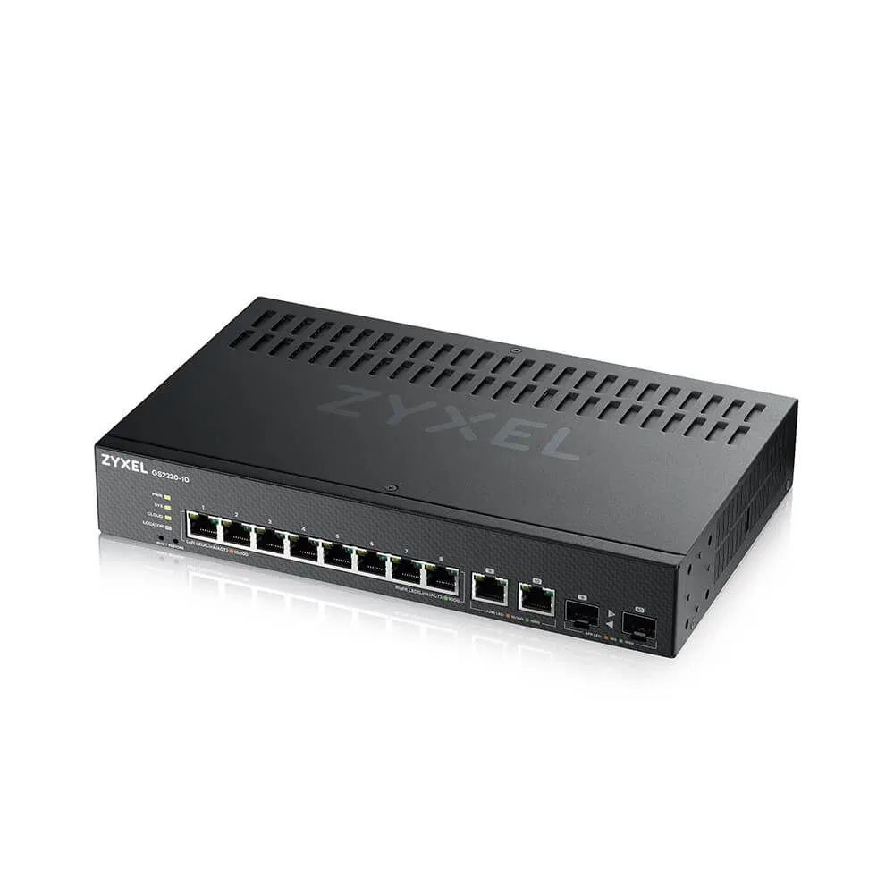 SWITCH L2 + 8 PORTS GBE + 1AN NCC – GS222010