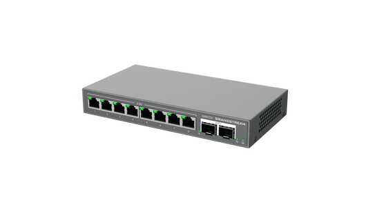 SWITCH CLOUD L2 LITE 8x2,5GbE,2SFP+ 10G PoE+