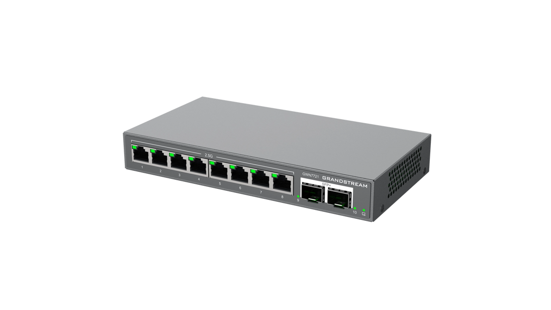 SWITCH CLOUD L2 LITE 8x2,5GbE,2SFP+ 10G