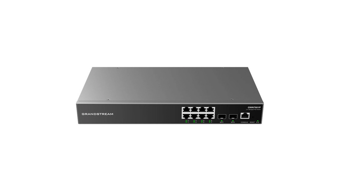 SWITCH L2 8 PORTS GIGA POE 2 SFP QOS