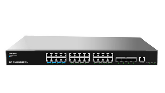 SWITCH L3 24 PORTS GIGA POE 4 SFP+