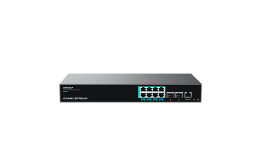 SWITCH L3 8 PORTS 2.5GbE PoE 2SFP+ Jusqu'a 60W par port, budget total 240W