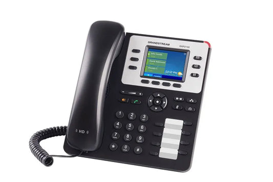 TELEPHONE IP 3 COMPTES SIP 8 EXTENS 2 PORTS RÉSEAU GIGA POE / ECRAN LCD