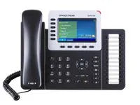 Téléphone IP 2 ports réseau giga POE / écran lcd / USB / blueto – vue 2