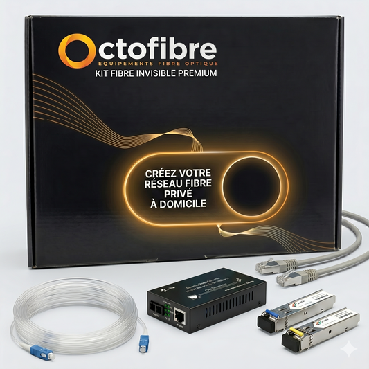 Kit Octofibre Liaison Gigabit Invisible
