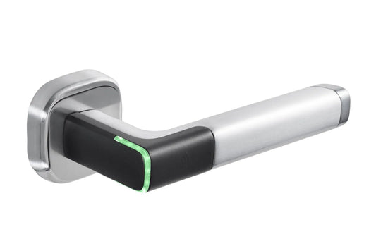 Serrure connectée rosace cylindre euro pr aperio H100