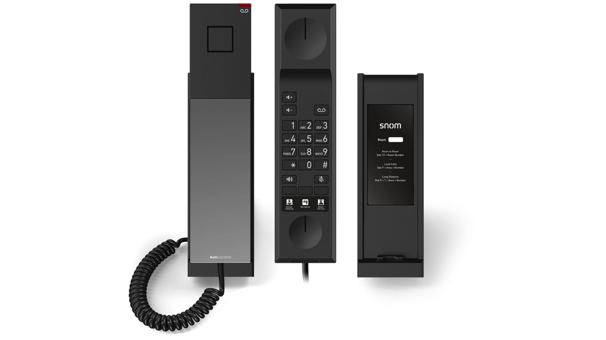 Téléphone analogique filaire antibacterien