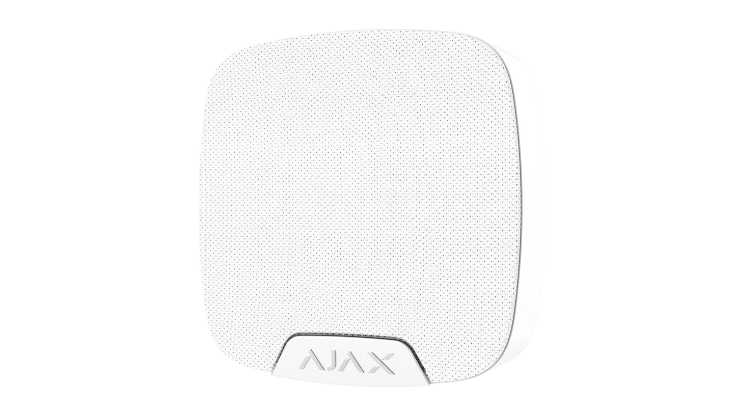 Équipement d'alarme avertisseur sonore radio blanc certifiee ajax pro