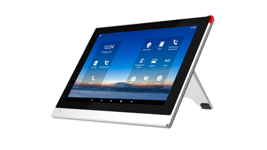 MONITEUR INTERIEUR 6 COMPTES SIP WIFI POE ECRAN TACTIL COULEUR 10.1' BLUETHOOTH MICRO USB