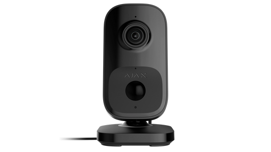 Caméra de surveillance intérieure Wi-Fi 4MP noire