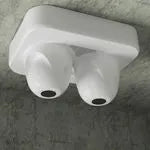Accessoire pour caméra de vidéosurveillance support plafond pour S74 ou 2 ptma – vue 2