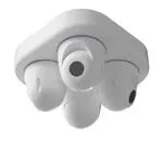 Accessoire pour caméra de vidéosurveillance support plafond pour S74 ou 4 ptma – vue 2