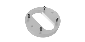 Accessoire pour caméra de vidéosurveillance adaptateur plafond pour move vandal – vue 3