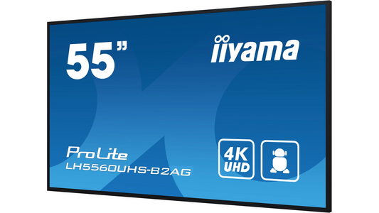 Écran d'affichage dynamique 55' 4K uhd 3840X2160 dalle va