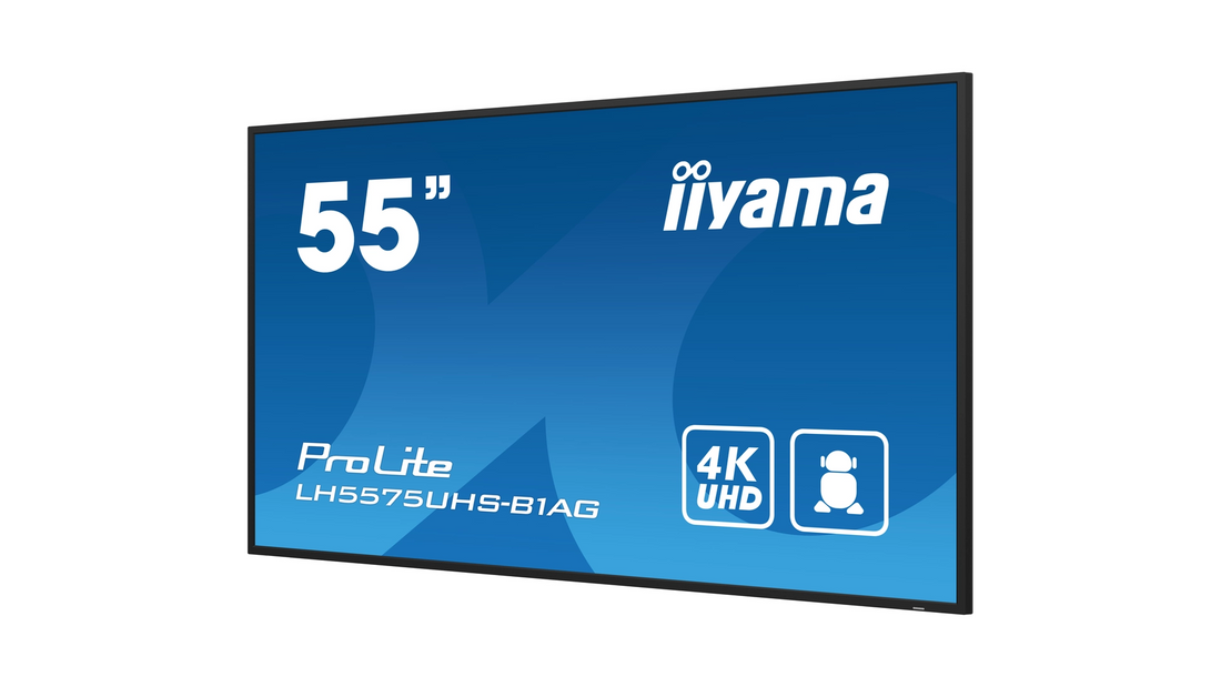 ECRAN 55'4K UHD 3840X2160 DALLE IPS LED 24/7 Haut-parleurs,3xHDMI 1xDP 2xUSB 8ms – LH5575UHS-B1AG