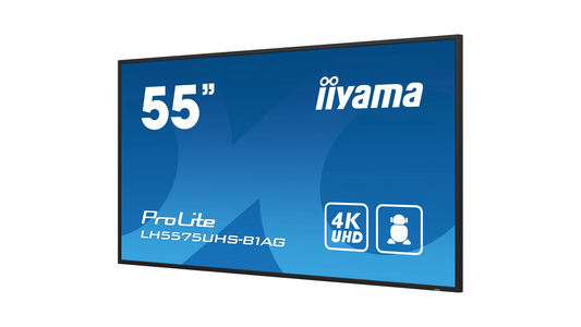 ECRAN 55'4K UHD 3840X2160 DALLE IPS LED 24/7 Haut-parleurs,3xHDMI 1xDP 2xUSB 8ms – LH5575UHS-B1AG
