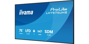 ECRAN 4K UHD 75' AFFICHAGE DYNAMIQU E 24/7 PAYSAGE + PORTRAIT module WiFi Android 11 OS – vue 2
