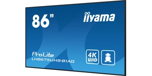 ECRAN 4K UHD 86' AFFICHAGE DYNAMIQU E 24/7 PAYSAGE + PORTRAIT module WiFi Android 11 OS – vue 2
