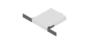 SUPPORT MONTAGE RACK 19' METAL x2 POUR MOBOTIX MOVE NVR 8CH – vue 2