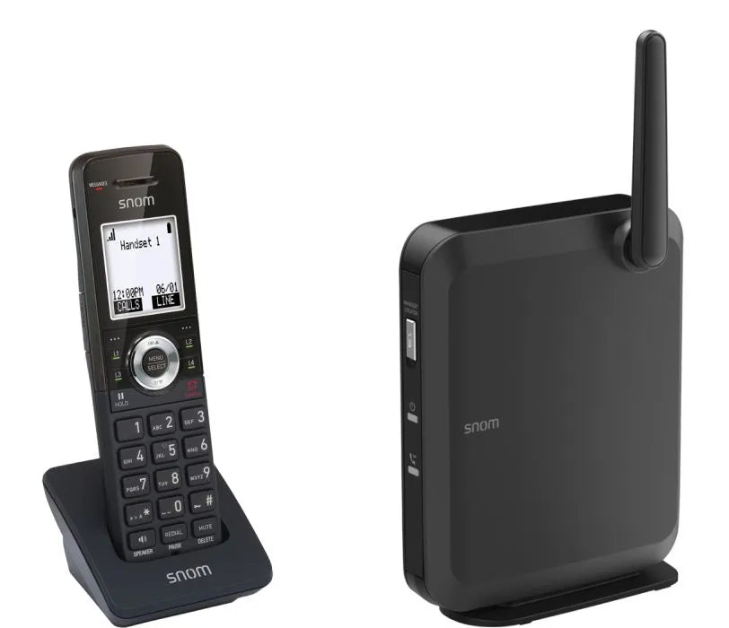 Téléphone sans fil base DECT M100 sc + combine M10 sc
