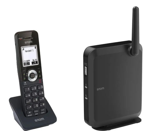 Téléphone sans fil base DECT M100 sc + combine M10 sc
