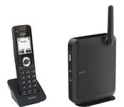 Téléphone sans fil base DECT M100 sc + combine M10 sc – vue 2