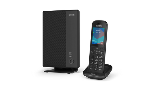 Téléphone sans fil pack borne DECT M250 + combine M53
