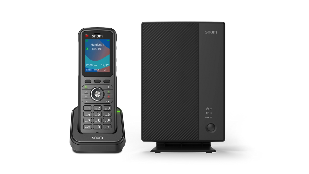 Téléphone sans fil pack borne DECT M250 + combine M56
