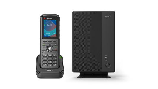 Téléphone sans fil pack borne DECT M250 + combine M56