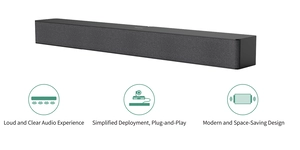 Accessoire de visioconférence barre de son 10W rms jack input 3.5 – vue 2