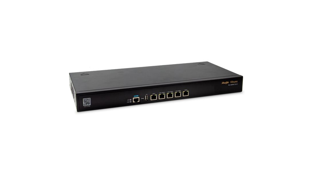 Routeur cloud sécurisé Reyee NBR6120-E — Firewall, IPS et audit réseau jusqu'à 200 utilisateurs