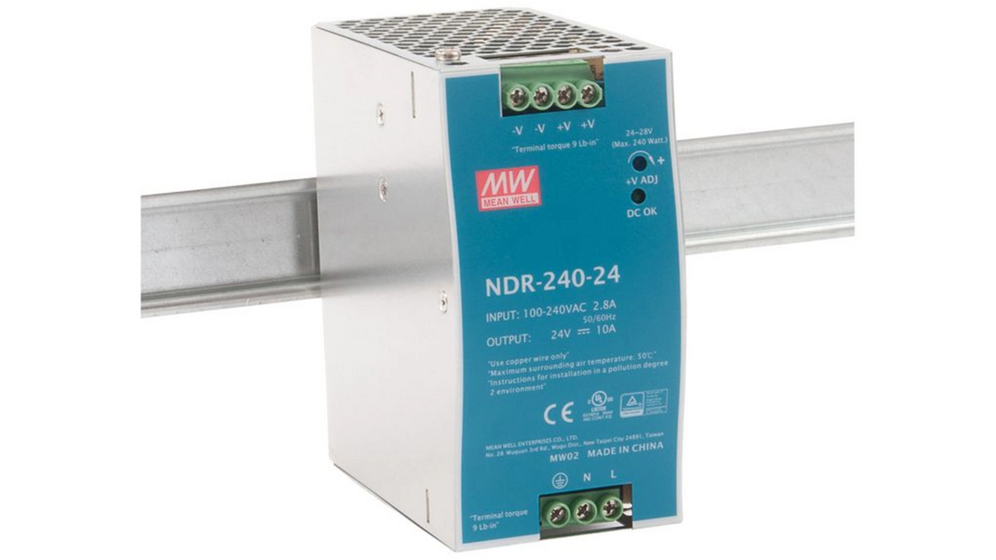 Alimentation pour switch alim rail din 240W 24VDC -20/+70