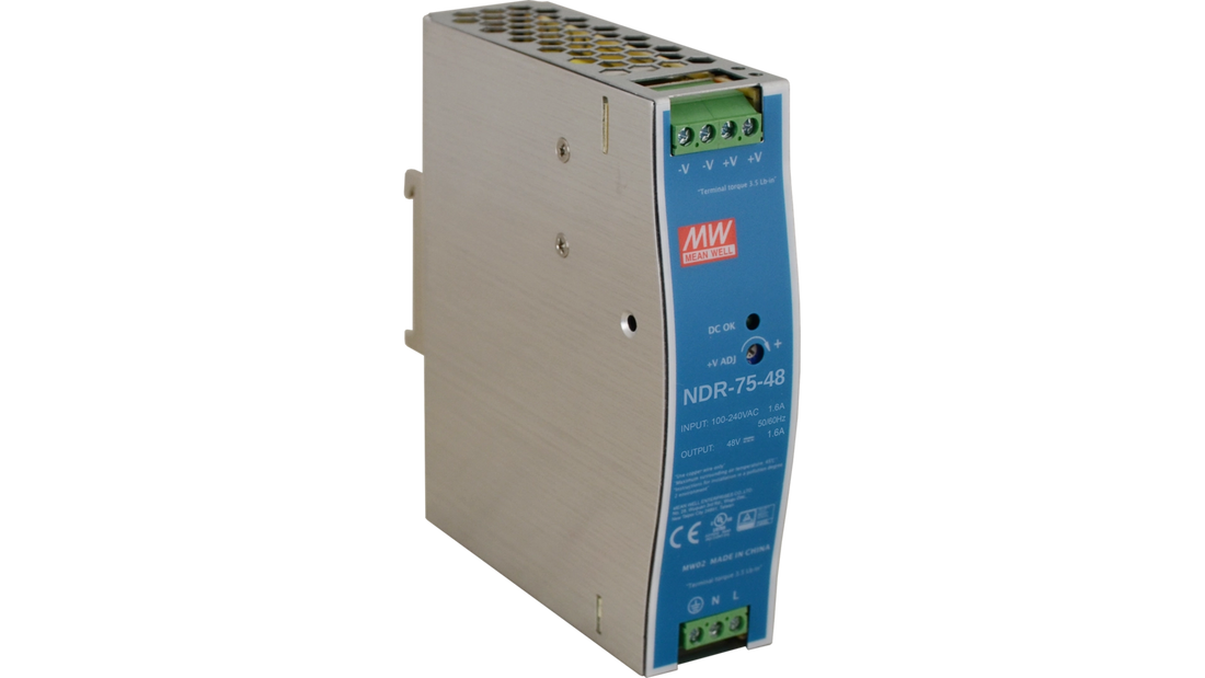 Alimentation pour switch alim rail din 75W 48VDC -20 a +70