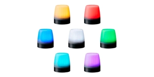 LAMPE DE SIGNALISATION 7 COULEURS 12-24VDC 56mm IP67 – vue 3