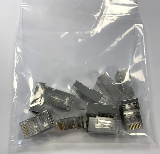 Connecteur électronique Plug RJ45 CAT5E Multibrin 10pcs