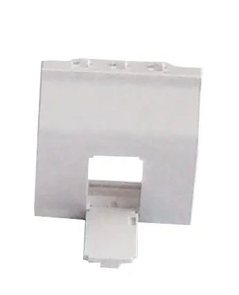Connecteur électronique module 45x45 1 port incline A 30