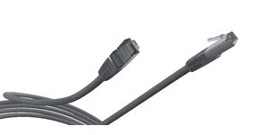 CORDON RJ45 CAT6 F/UTP PVC GRIS 30 cm – vue 2