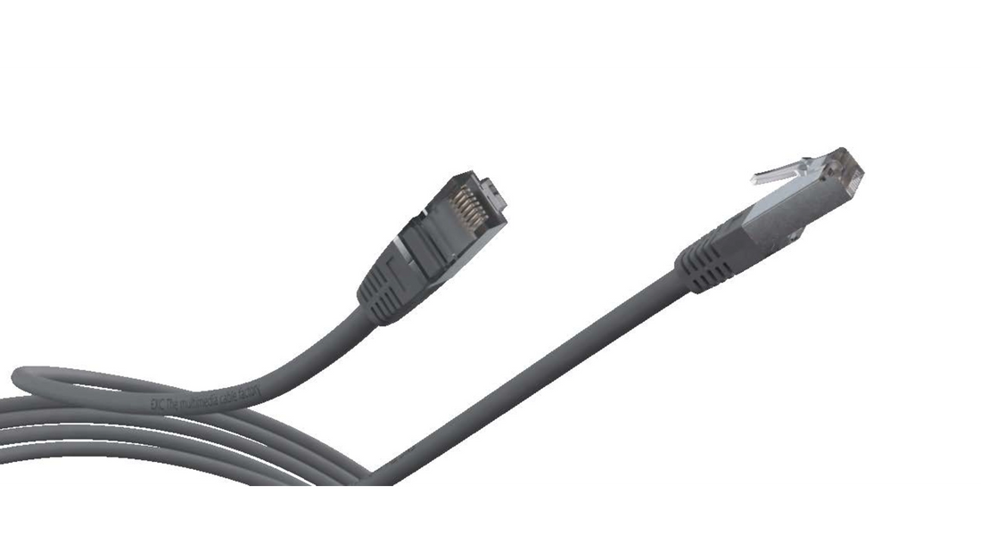 CORDON RJ45 CAT6 F/UTP PVC GRIS 30 cm