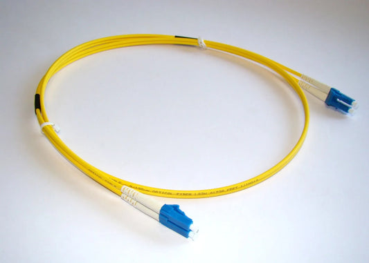 Cordon fibre optique jar. fo 9/125 lc/lc duplex lsoh