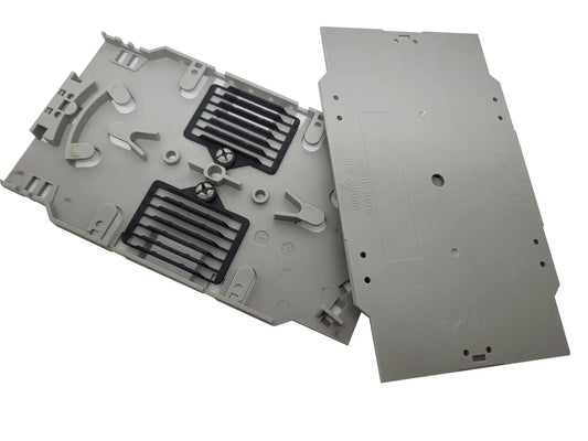 Composant fibre optique cassette d'epissurage 2 supports