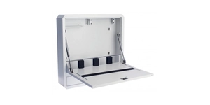 Baie / coffret réseau Pour ordinateurs portables ou écran vidéo – vue 3
